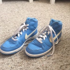 Blue Nike Hightops
